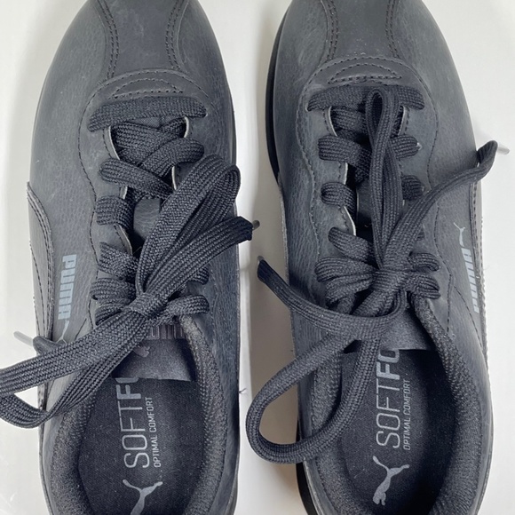 PUMA Youth Sneakers Size 4, Black, Model 366773 04 - Picture 4 of 9